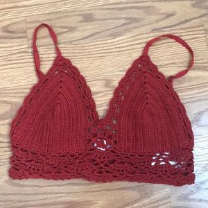 A bra/crop top